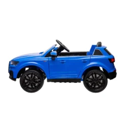 Auto elettrica Audi Q7 blu per bambini - Mazzeo Giocattoli