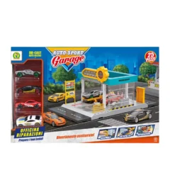 Auto sport garage die-cast - Mazzeo Giocattoli