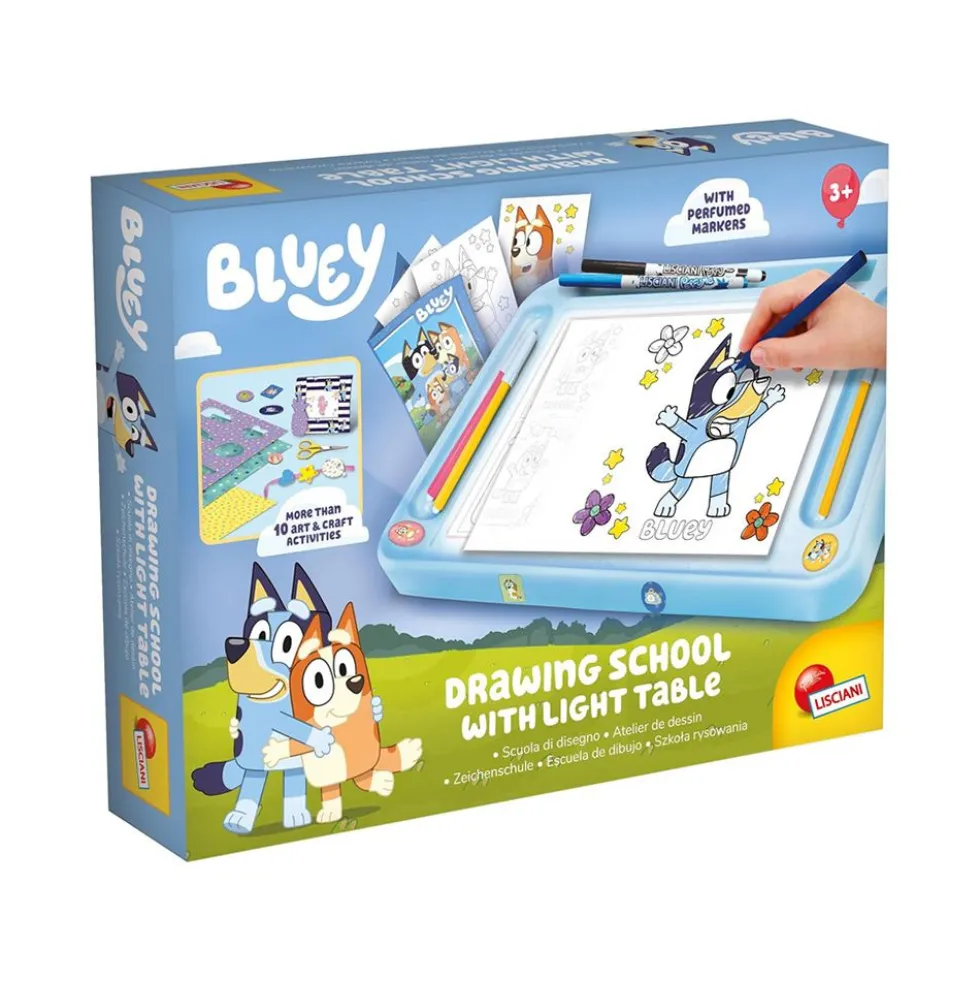 Bluey disegno tavola luminosa - Lisciani