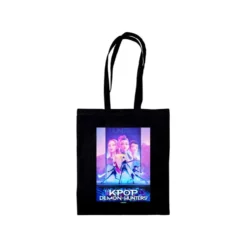 Borsa Nera K-Pop Demon Hunters 38x42 cm