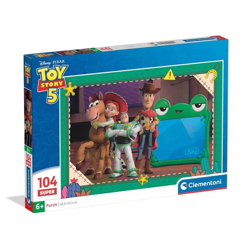 Clementoni Puzzle 104 Pezzi Supercolor Disney Pixar Toy Story 5