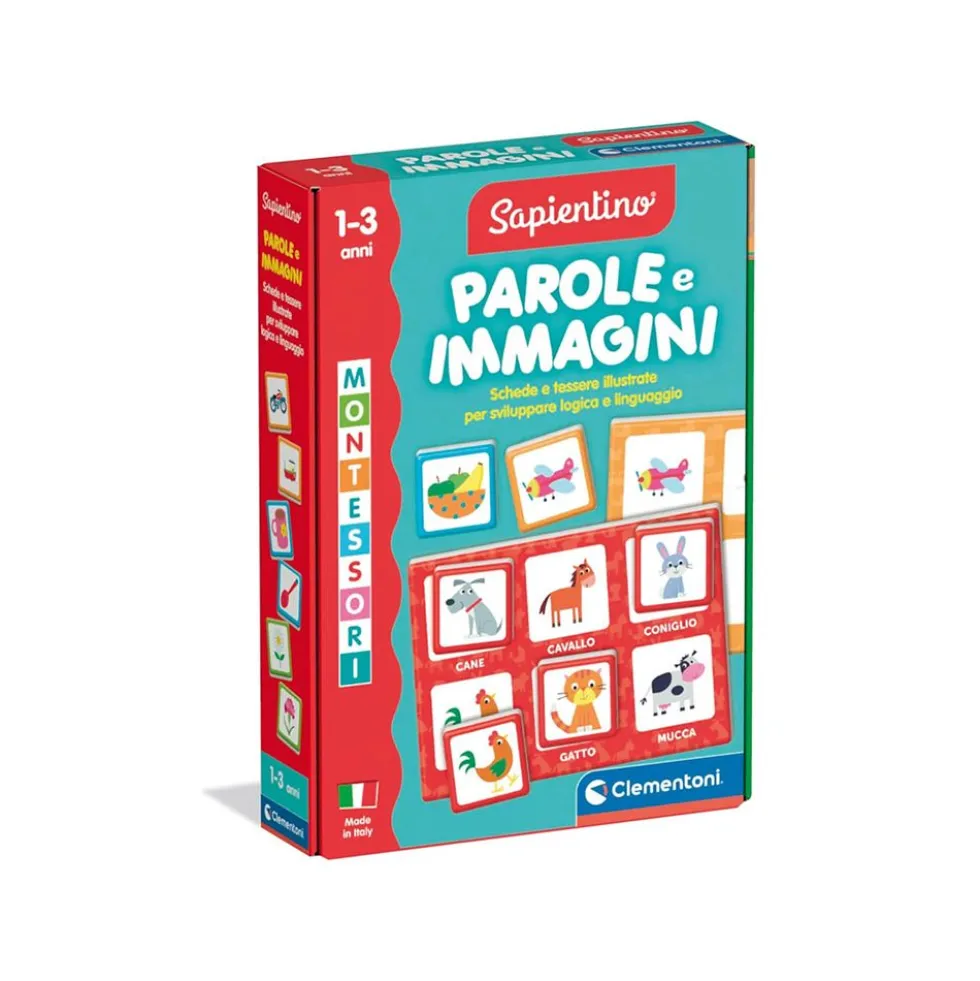 Clementoni Sapientino Montessori Parole e Immagini