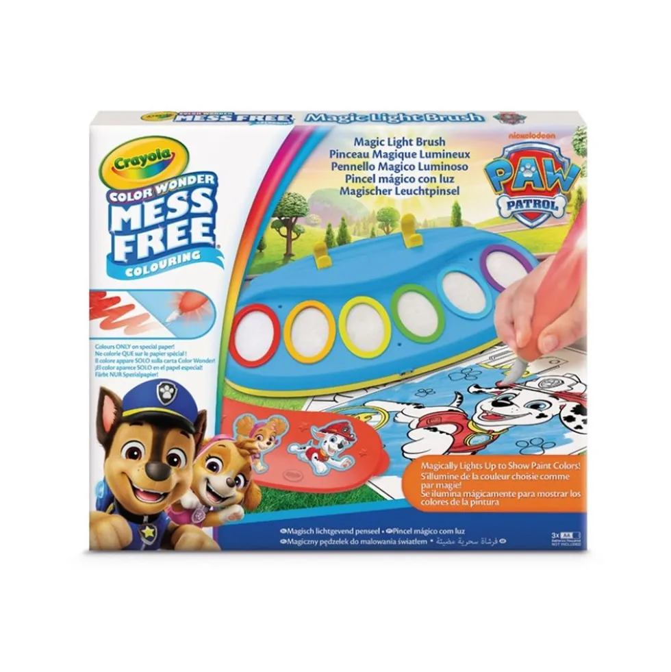 CRAYOLA Color Wonder Pennello Magico Luminoso Paw Patrol