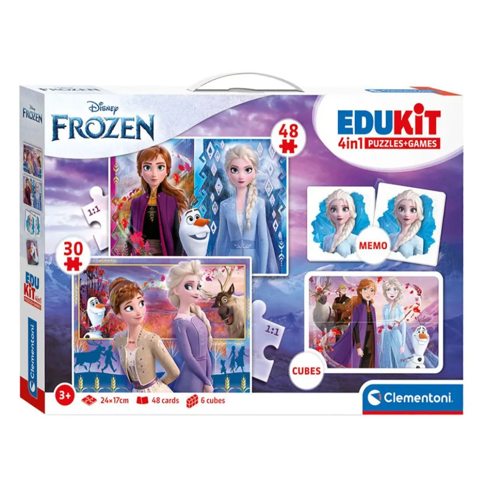 Edukit 4 in 1 Frozen - Clementoni
