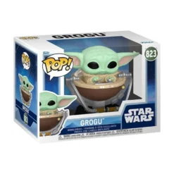 Funko POP Star Wars Grogu in Pram 9,5 cm The Mandalorian
