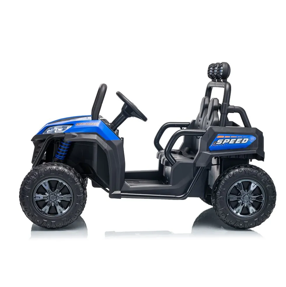 Fuoristrada Cavalcabile Sport Blu per Bambini 12V – Mazzeo Giocattoli