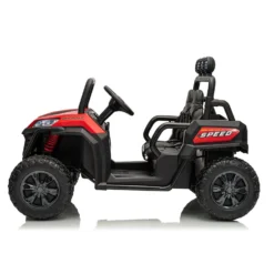 Fuoristrada Cavalcabile Sport Rosso per Bambini 12V – Mazzeo Giocattoli