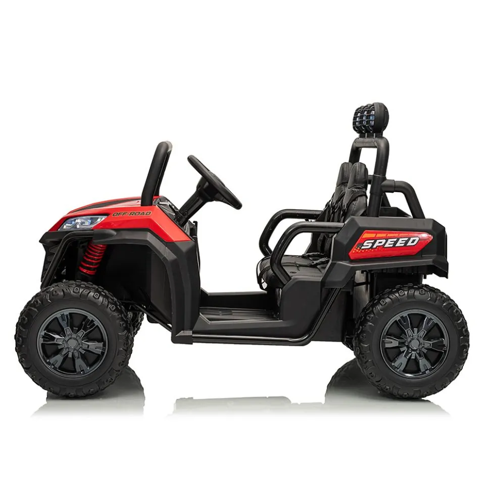 Fuoristrada Cavalcabile Sport Rosso per Bambini 12V – Mazzeo Giocattoli