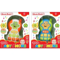 Gioco prima infanzia Telefono con luci e suoni - Mazzeo Giocattoli