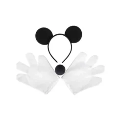kit orecchie guanti e naso di topolino