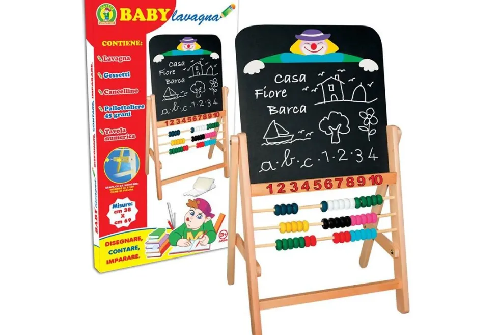lavagna con gessetti per bimbi - mazzeo giocattoli