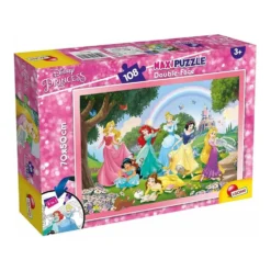 Lisciani Giochi Disney Puzzle DF Supermaxi 108 Principesse