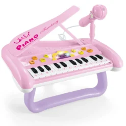 Mini piano con microfono - Mazzeo Giocattoli