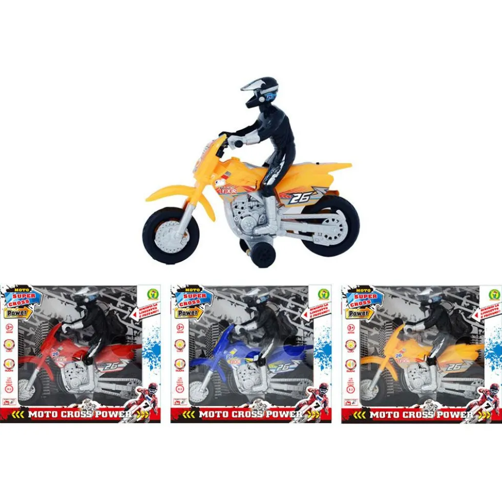 Modellini motocross con luci e suoni - Mazzeo giocattoli