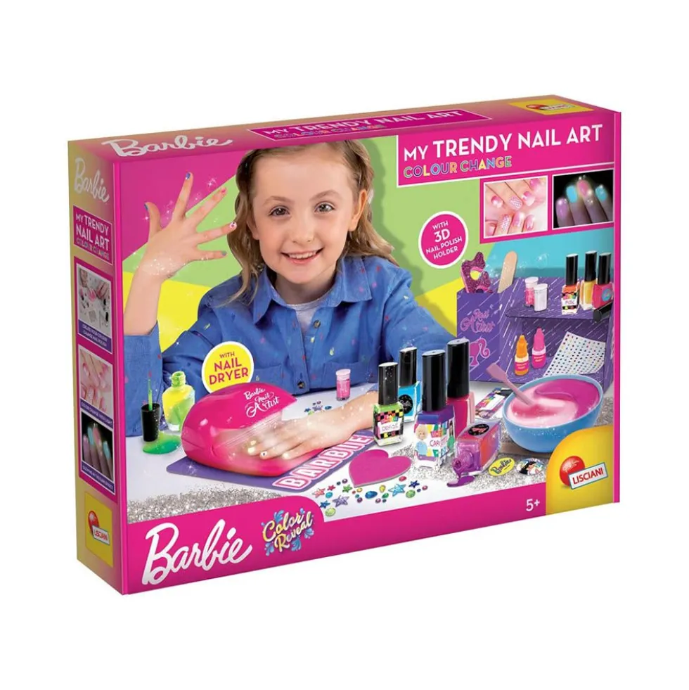 My trendy nail art Barbie - Lisciani