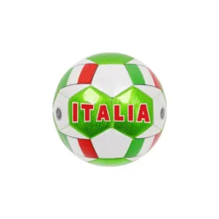 Pallone da calcio Italia tricolore 14 cm - Mazzeo Giocattoli