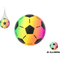 Pallone da calcio luminoso 14 cm - Mazzeo Giocattoli