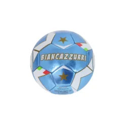 Pallone da Calcio misura 2 bianco/azzurro - Mazzeo Giocattoli