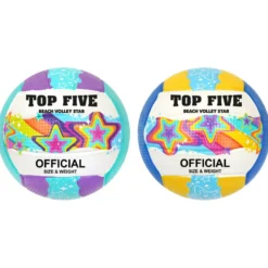 Pallone Top Five Beach Volley Star 23 cm - Mazzeo Giocattoli