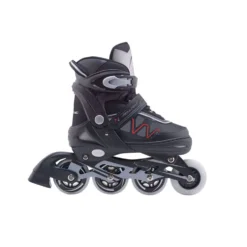 Pattini a rotelle Fire Wheel taglia M 34-37 Nero - Garlando