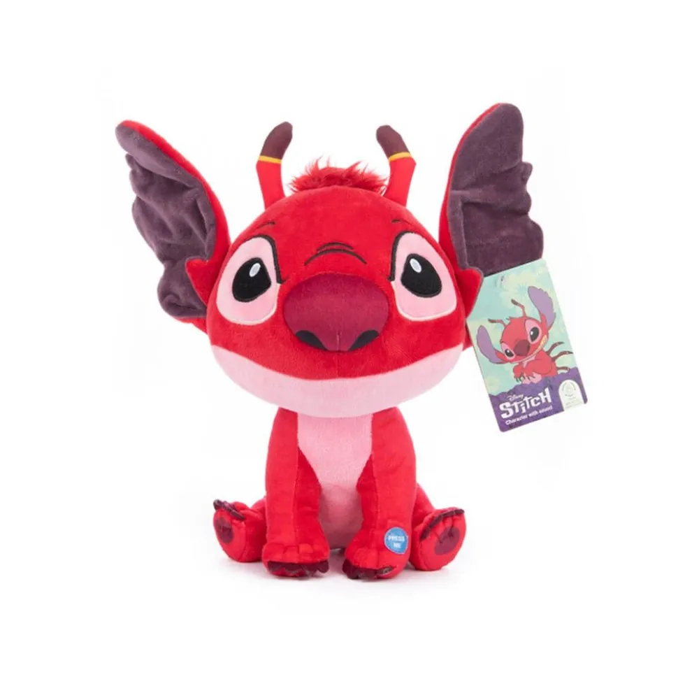 Peluche Disney Stitch Leroy con suoni 35 cm