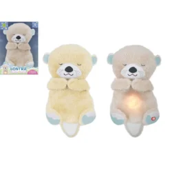 Peluche Lontra brillanotte 25 cm - Mazzeo Giocattoli