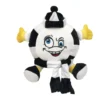 peluche palla bianco nero - mazzeo giocattoli