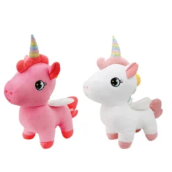 Peluche unicorno in piedi 65 cm - Mazzeo Giocattoli