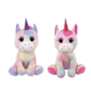 Peluche unicorno multicolore 50 cm - Mazzeo Giocattoli