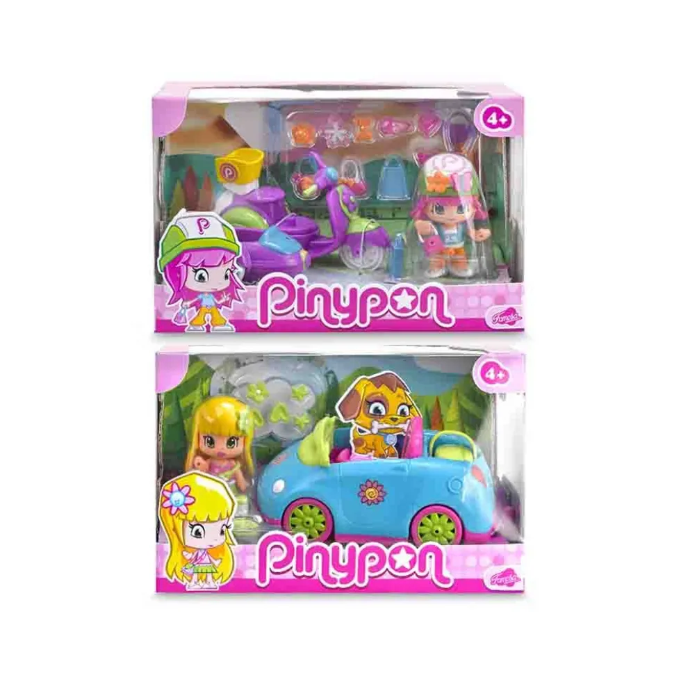 Pinypon playset Moto o Auto - Famosa
