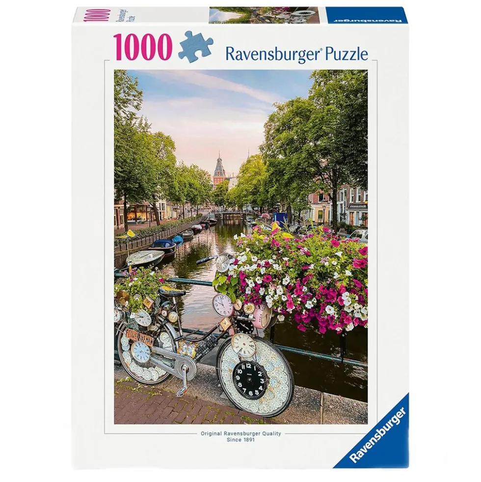 Puzzle Città Amsterdam 1000pz - Ravensburger