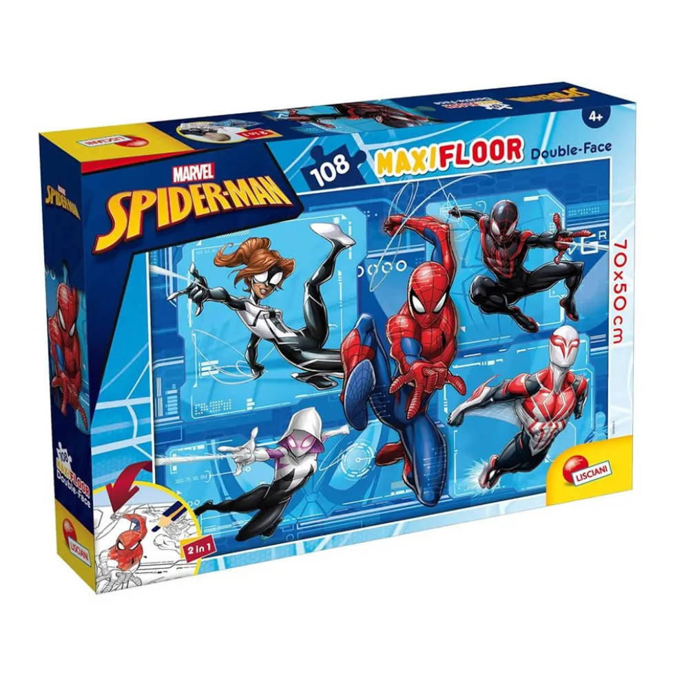 Puzzle 24 pz Maxi Floor Spiderman - Lisciani