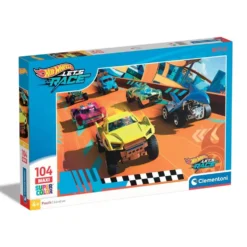 Puzzle 104 pz Maxi Hot Wheels- Clementoni