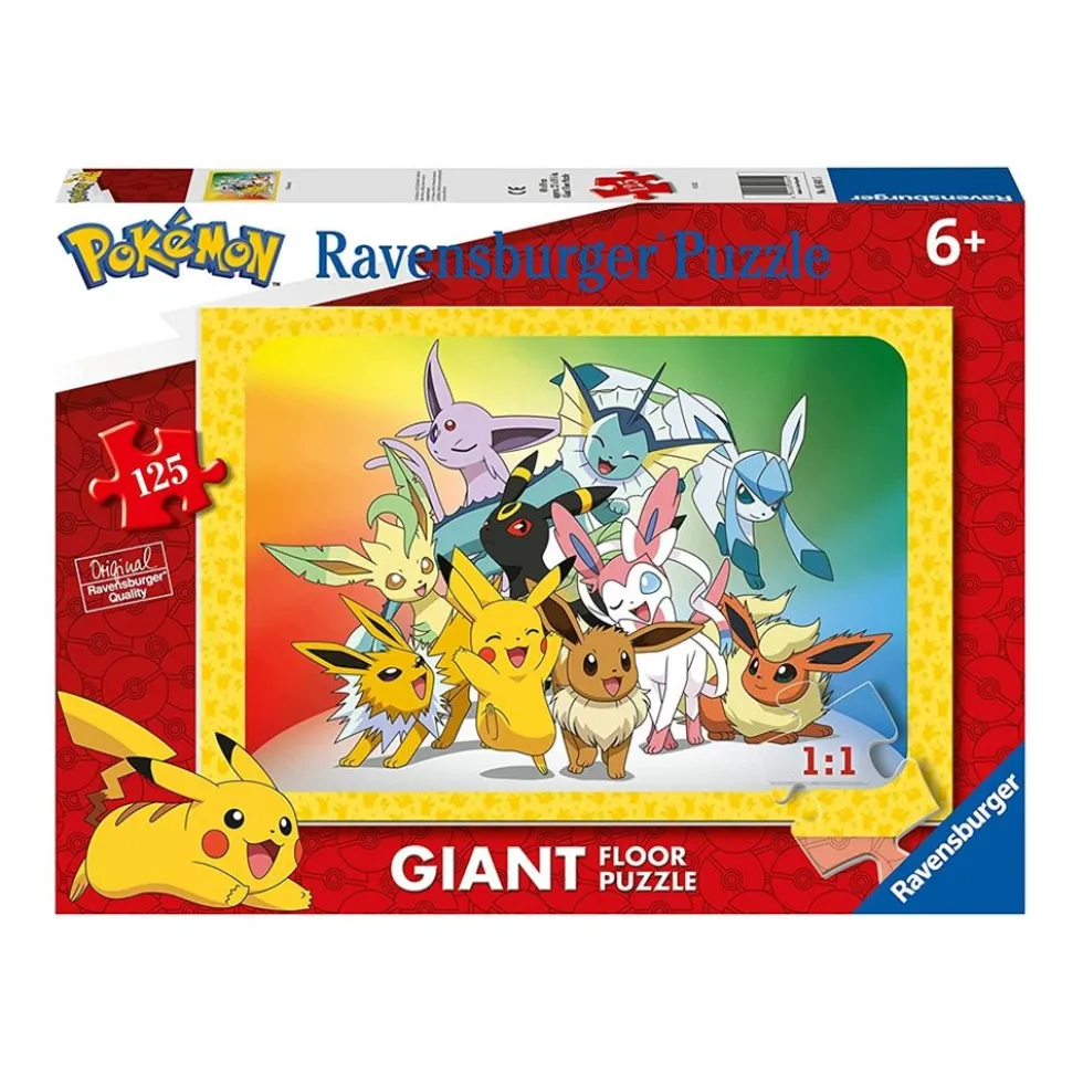 Puzzle 125 pz personaggi Pokèmon - Ravensburger