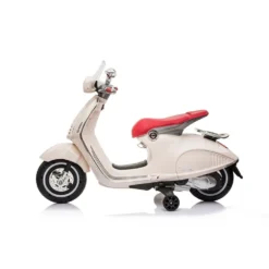 Scooter Vespa per bambino colore bianco - Mazzeo Giocattoli