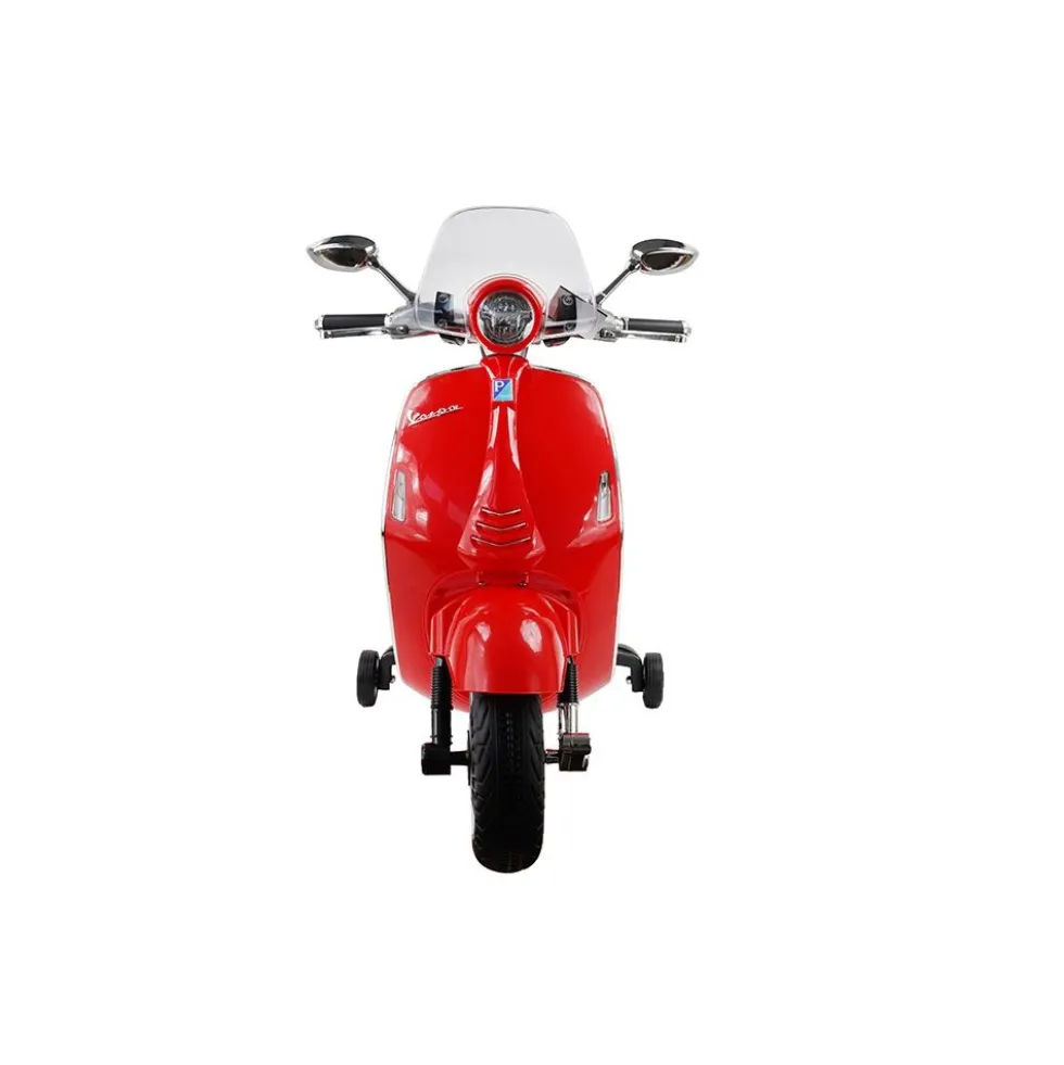 Scooter Vespa per bambino colore rosso - Mazzeo Giocattoli