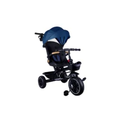 Triciclo blu con cappotta per bambino - Mazzeo Giocattoli