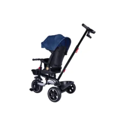 Triciclo blu con cappotta per bambino - Mazzeo Giocattoli