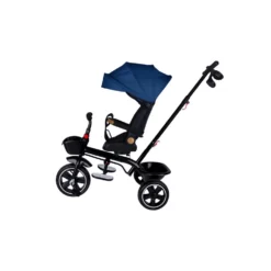 Triciclo blu con cappotta per bambino - Mazzeo Giocattoli