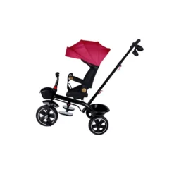 Triciclo fucsia con cappotta per bambino - Mazzeo Giocattoli