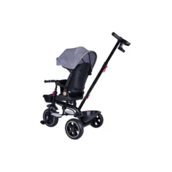 Triciclo grigio con cappotta per bambino - Mazzeo Giocattoli