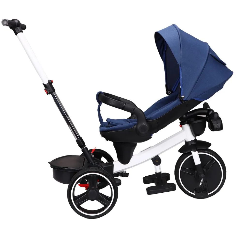 Triciclo Trilogy Blue per Bimbo - Mazzeo Giocattoli